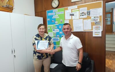 Erasmus akreditacija – pozvana stručnjakinja u našoj školi